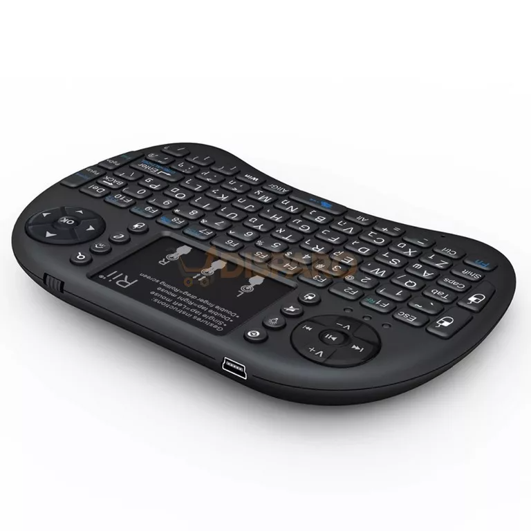 Mini Teclado Inalambrico Mouse Touchpad Dpi Tv Pc Consolas-0