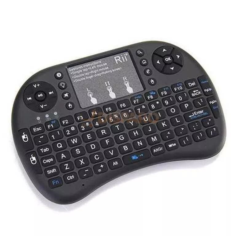 Mini Teclado Inalambrico Mouse Touchpad Dpi Tv Pc Consolas-3