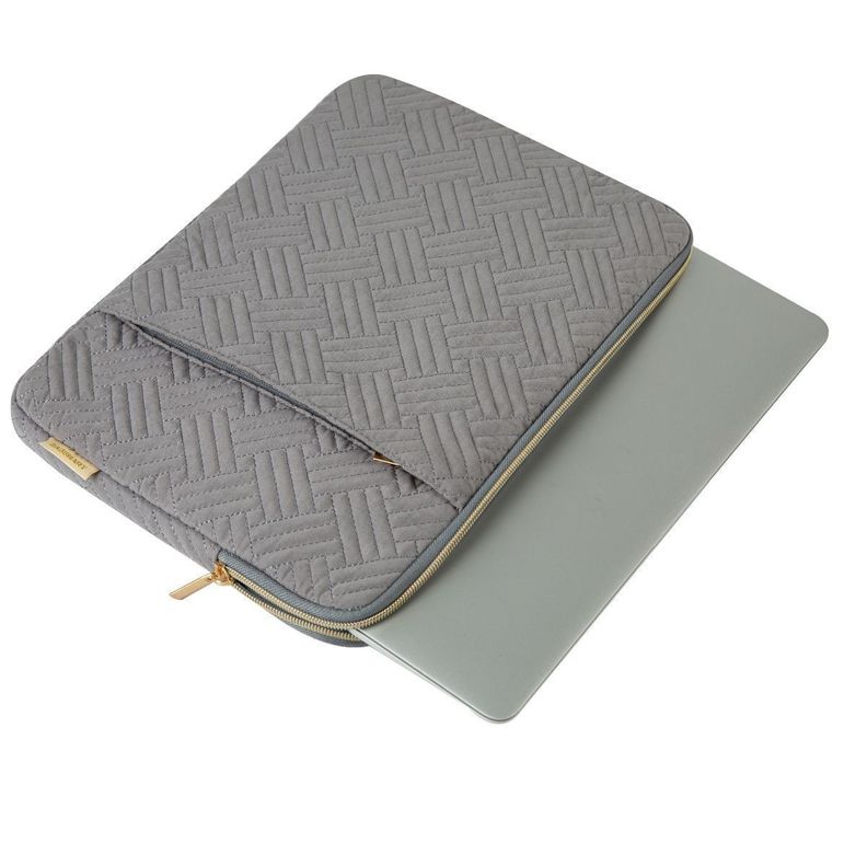 Bagsmart - Funda para notebook de 13 - 13.3" - Gris-5