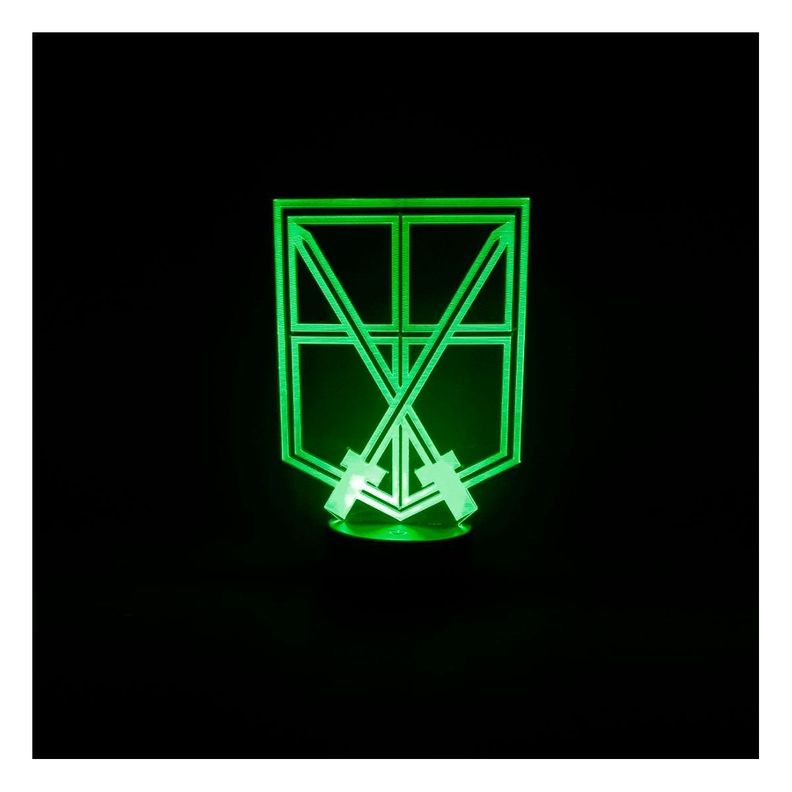 Lámpara Attack on Titan Base Negra con App-1