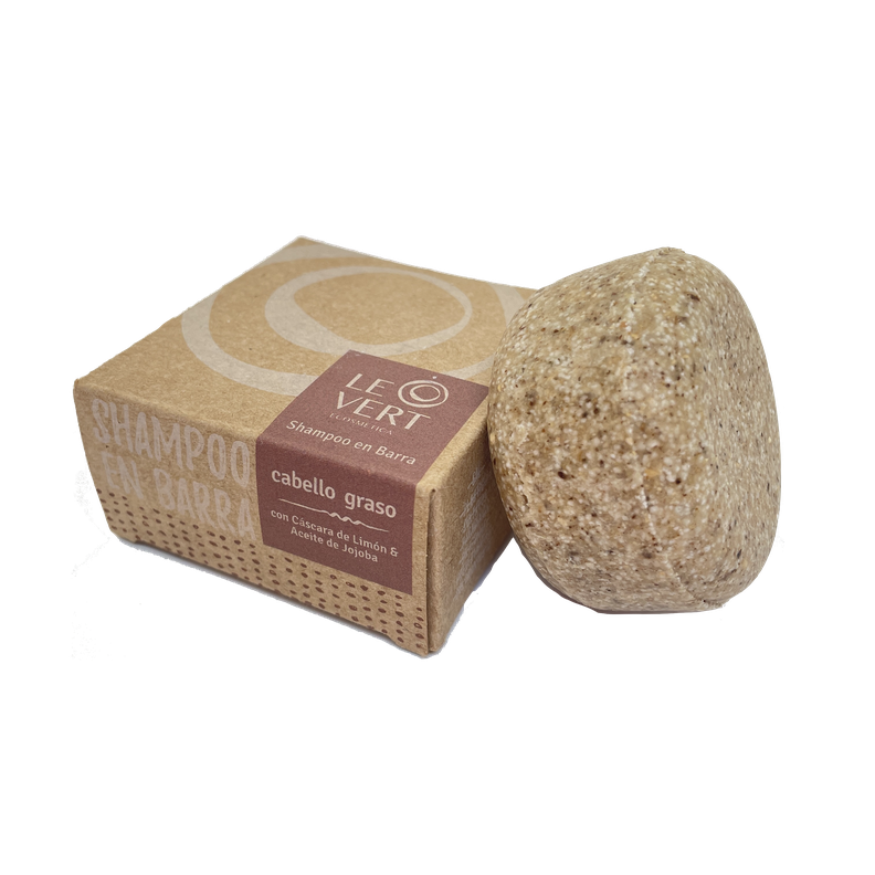 Shampoo en Barra Le Vert Cabello Graso-2