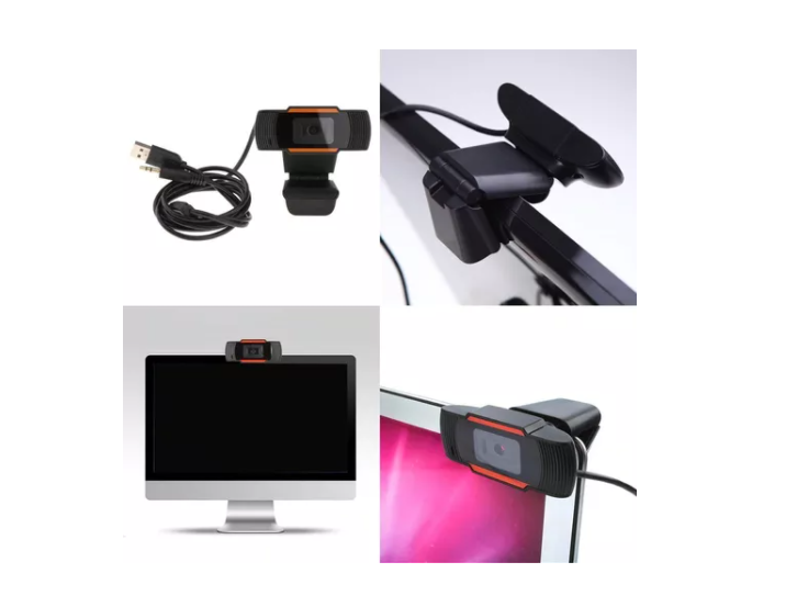Camara Web Usb Con Microfono Teletrabajo Full Hd 1080p-4