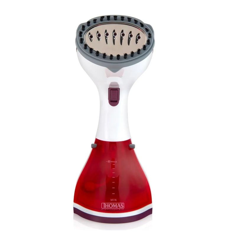 Plancha A Vapor Vertical 1200W 260ml Blanca Roja Th-7300 Thomas-1