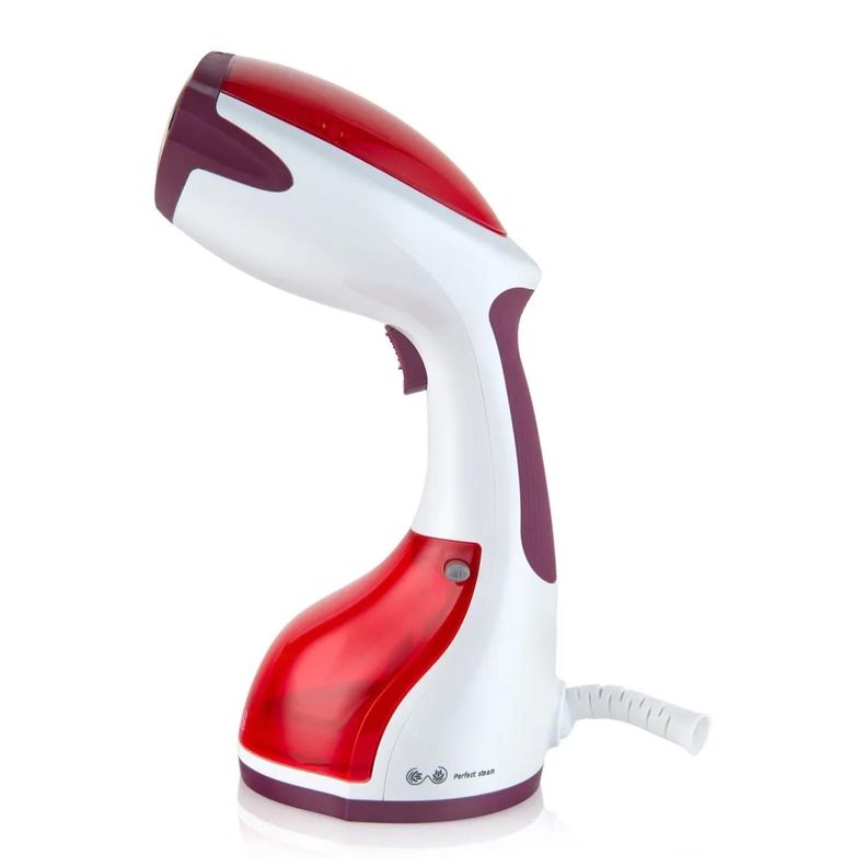 Plancha A Vapor Vertical 1200W 260ml Blanca Roja Th-7300 Thomas-4