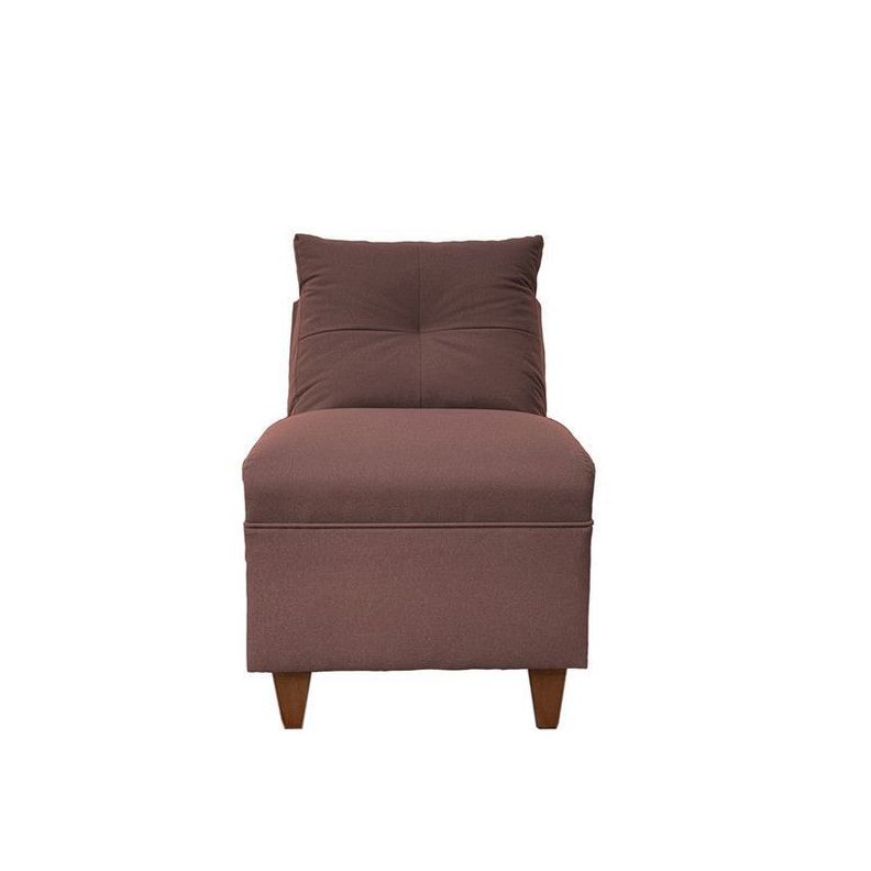 Butaca Mateo Chenille Cafe Pata Madera 1C-0