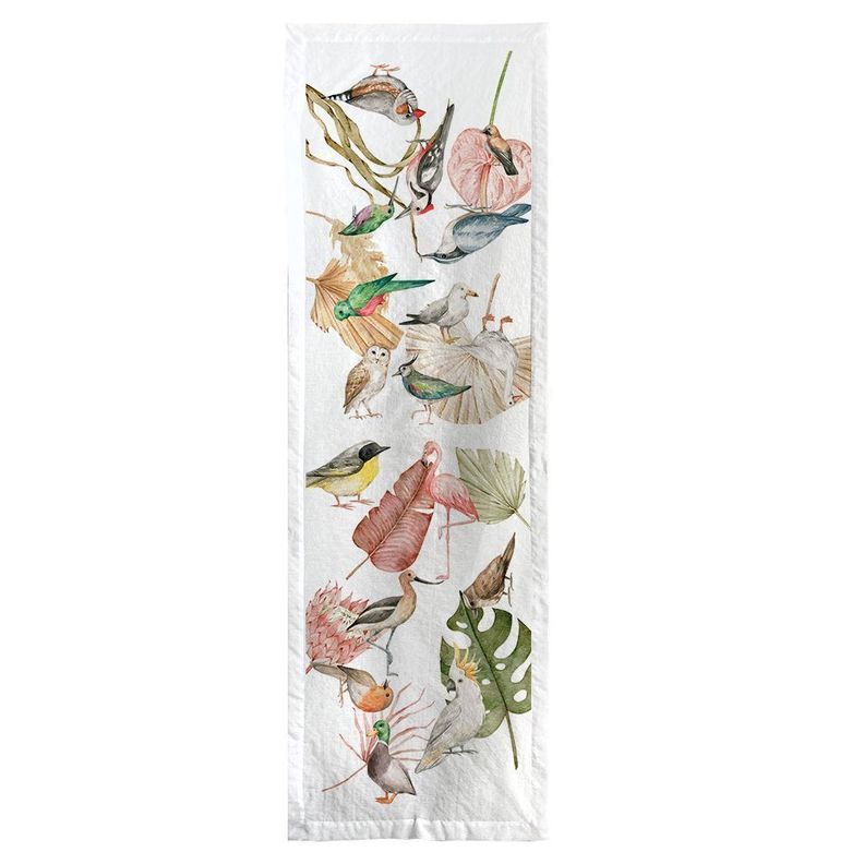 Camino de mesa velo organza Esperanza Blanco
