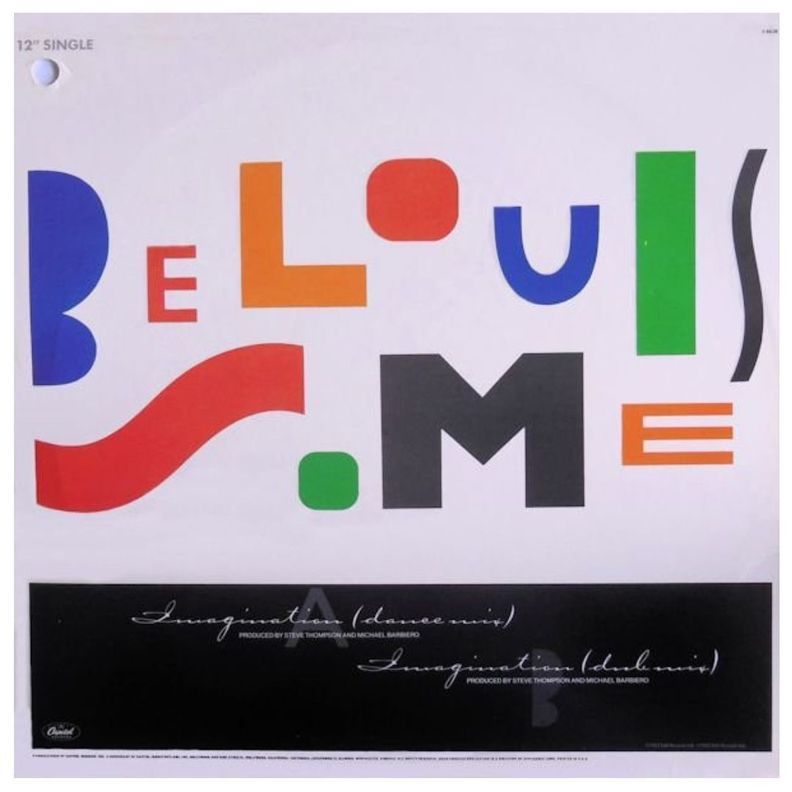 BELOUIS SOME - IMAGINATION 12 MAXI SINGLE VINILO -1