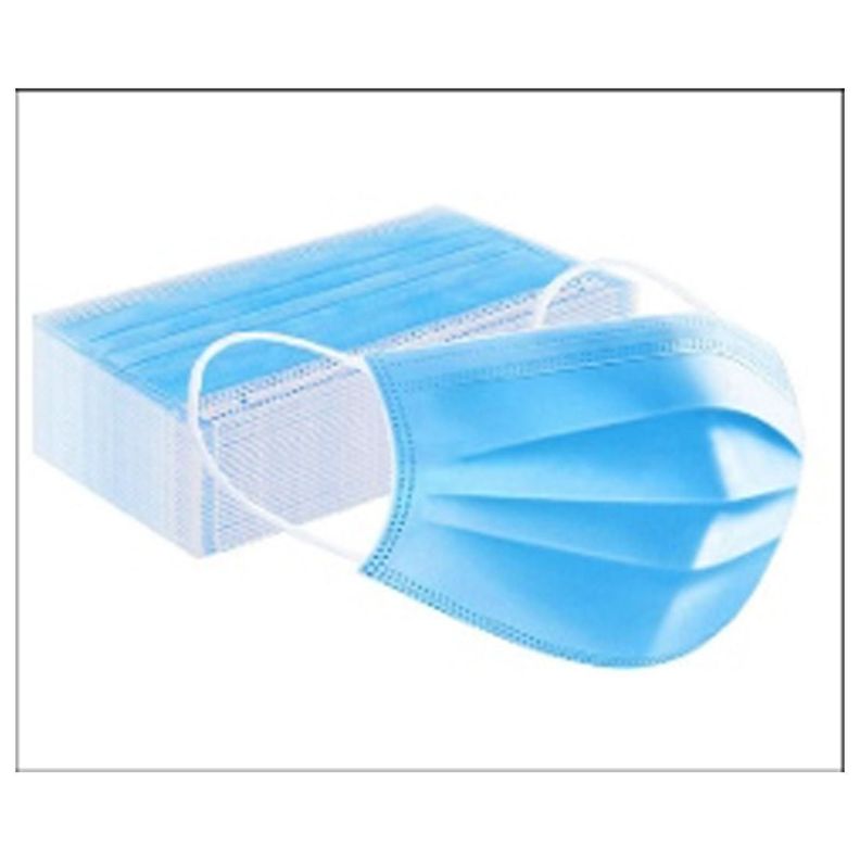 Pack 150 MASCARILLAS DESECHABLE ADULTO - CELESTE-0