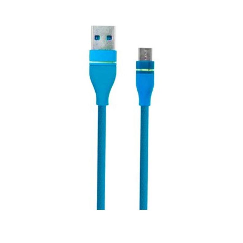 Cable USB a Micro USB 1mt Azul Dblue-0
