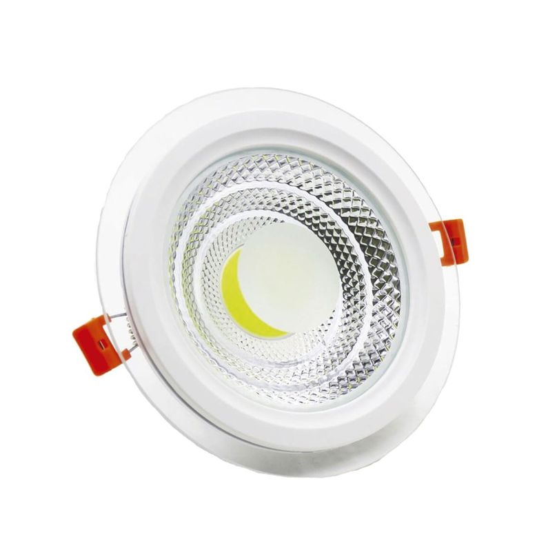 Foco LED Embutido Vidrio 6W 3000K/4000K/6000K-0