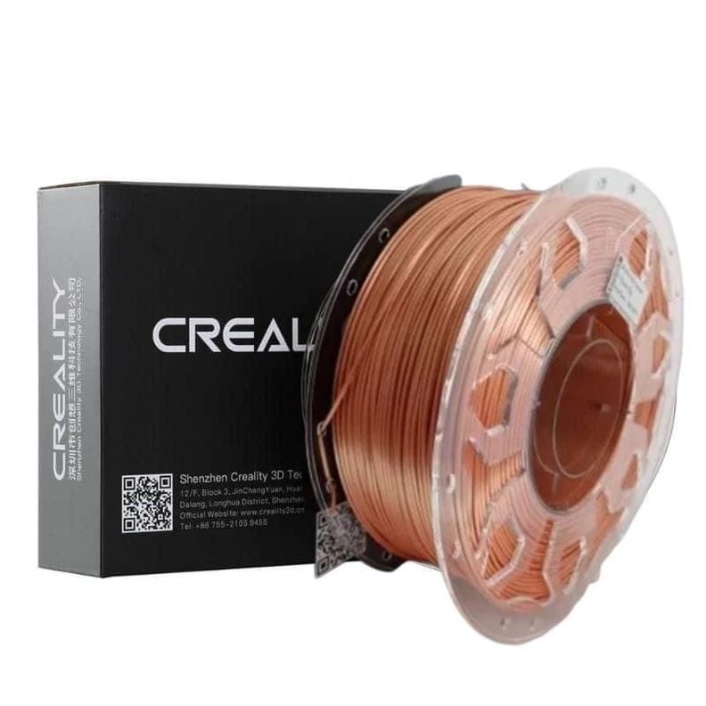 Filamento Pla Seda Creality 1kg 1,75mm Cobre -0