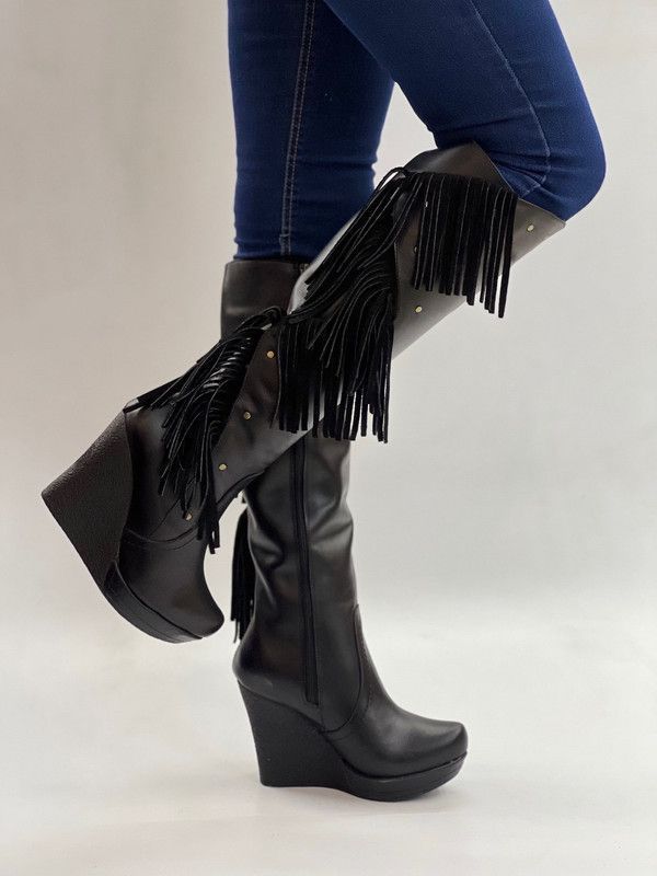 Bota Xenxa negra Exotica-2