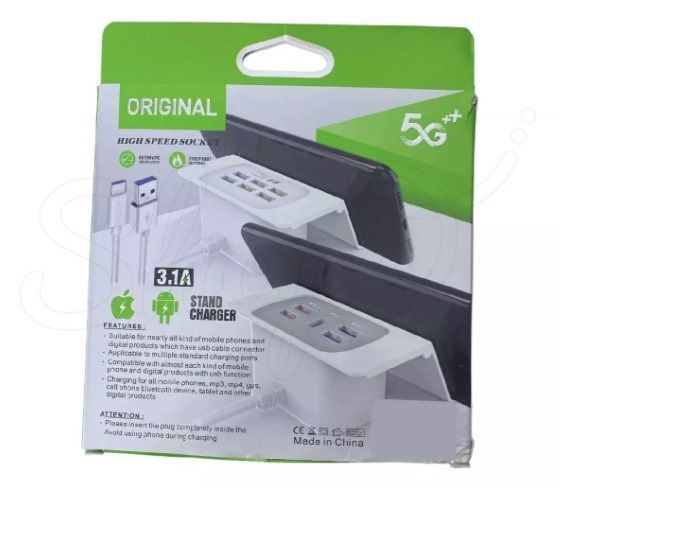 Hub Alargador 5 Puertos Usb Y Usb C 3.1a Rápida-3
