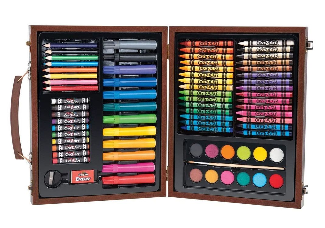 Set De Arte Cra-z-art De Madera Variado 78 Piezas-1