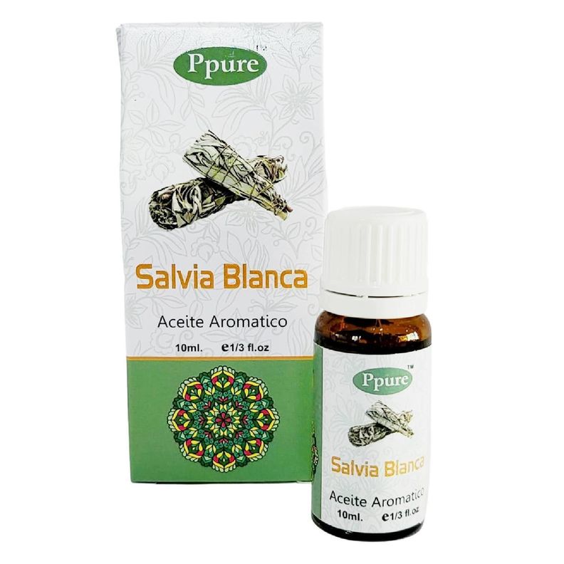Aceite Aromático Salvia Blanca - Ppure-0