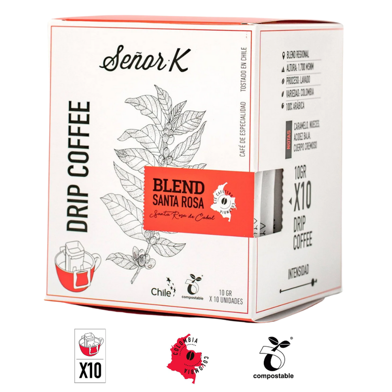 Café Drip Coffee Blend Santa Rosa Señor K -0
