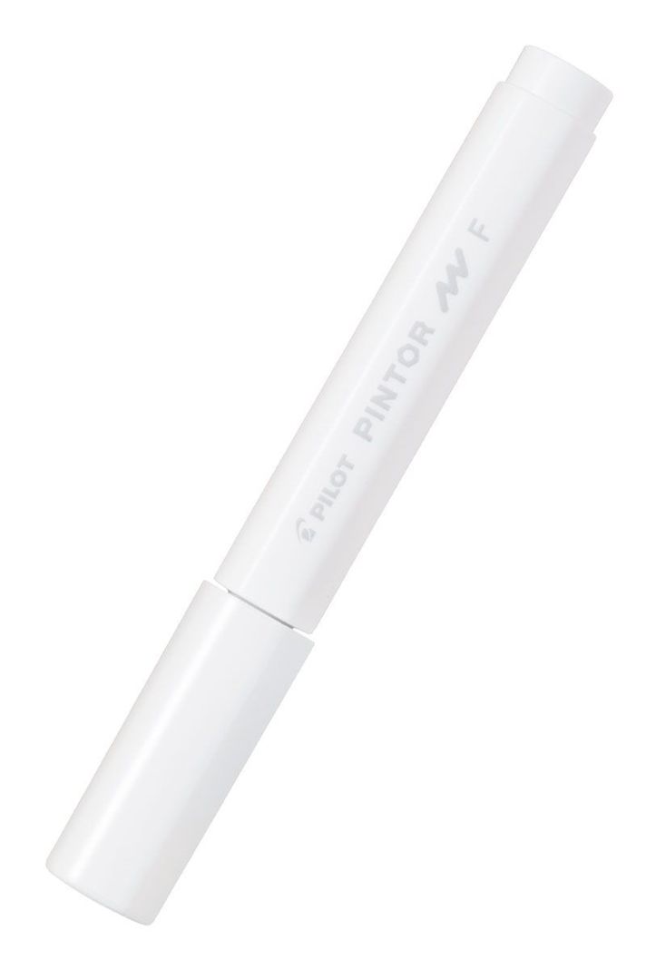 MARCADOR PINTOR FINO BLANCO-0