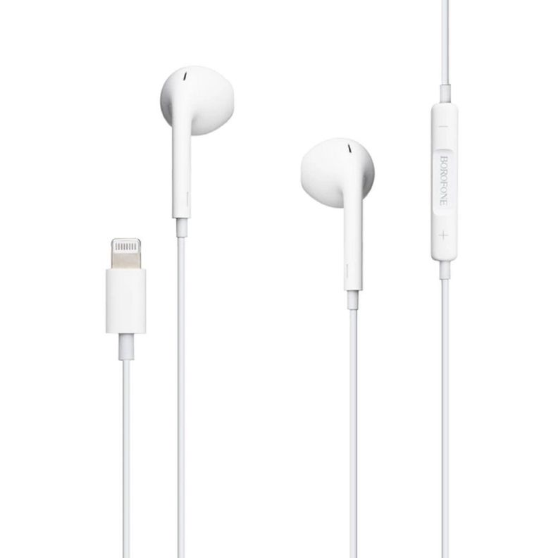 AUDIFONO BOROFONE LIGHTNING M32 BLANCO-0
