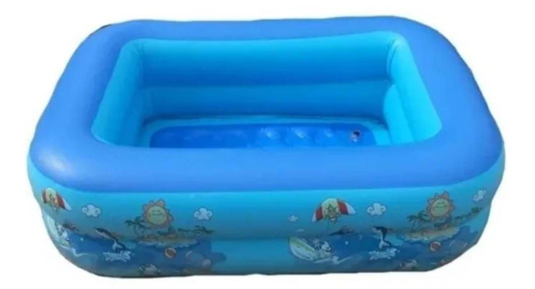 PISCINA INFLABLE 2 PISOS COLORES-0