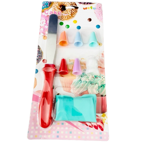 PALETA + 5 BOQUILLAS + MANGA PASTELERA-0