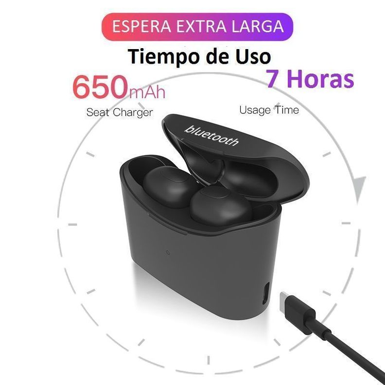 Bluedio T Elf Audífonos Bluetooth Manos Libres TWS-3
