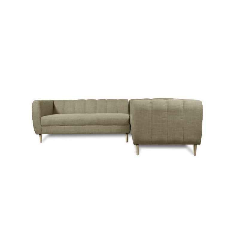 Seccional Lynette Felpa Beige