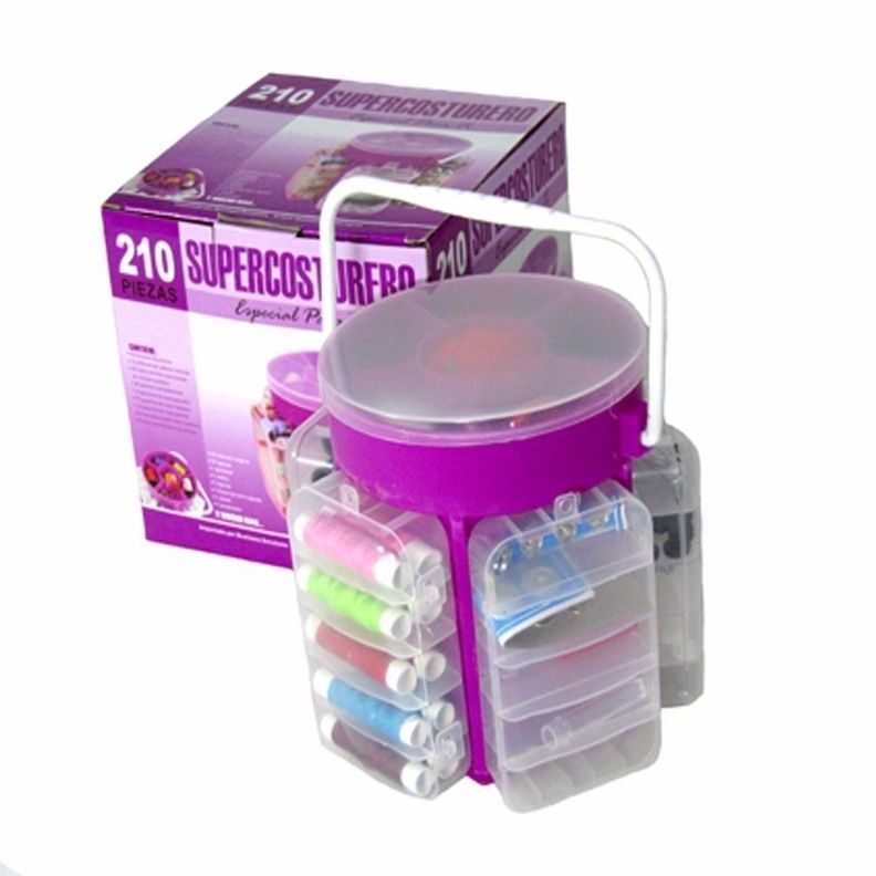 Organizador Super Costurero Set Costura 210 Piezas-2