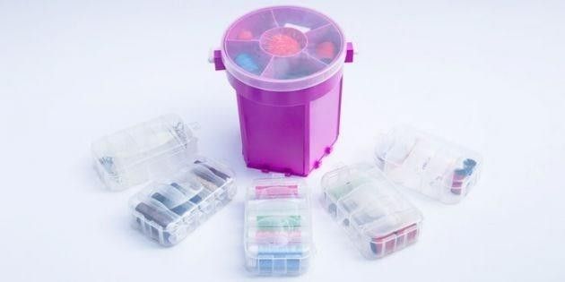 Organizador Super Costurero Set Costura 210 Piezas-0