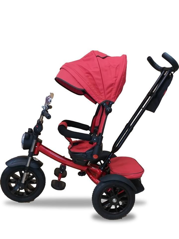 Triciclo Coche 360 Reclinable Neumáticos Inflables-0