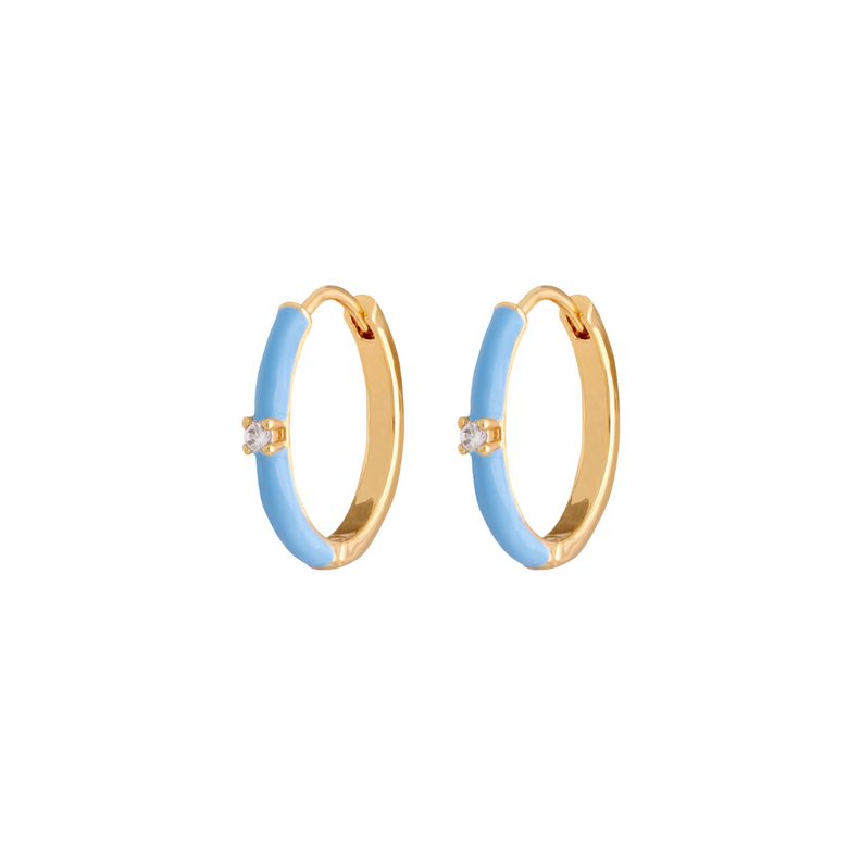 Argollas Luca Blue bañadas en oro Boaz Joyas-0