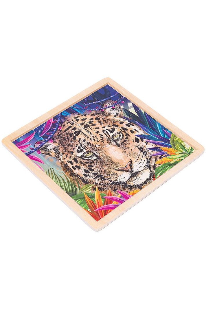 PUZZLE LEOPARDO MADERA-0