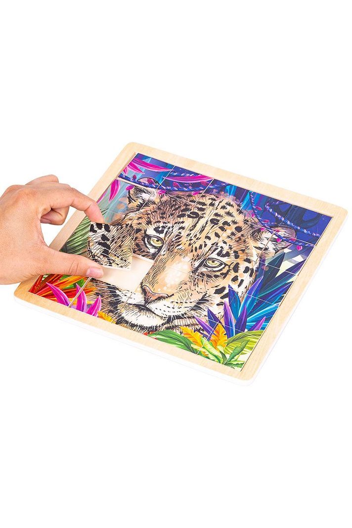 PUZZLE LEOPARDO MADERA-2