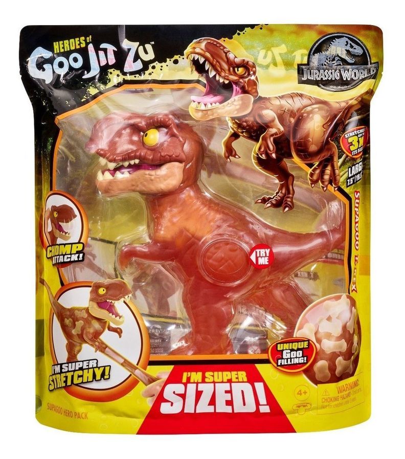 GOO JIT ZU JURASSIC WORLD SUPAGOO DINO T-REX-2