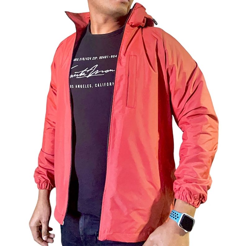 Chaqueta Cortaviento Impermeable Hombre-1