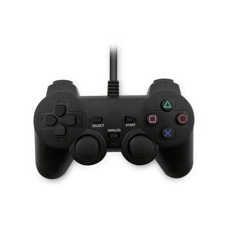Joystick Control Gamer Para PC Conexion USB Negro