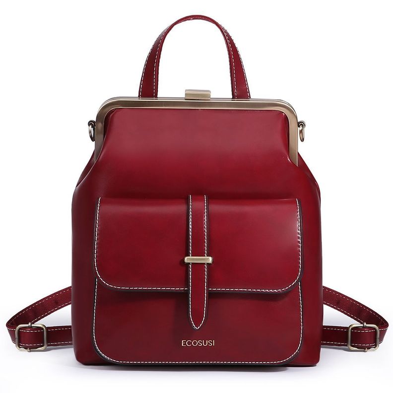 Ecosusi Mochila & bolso casual SHORTY - burdeo-0