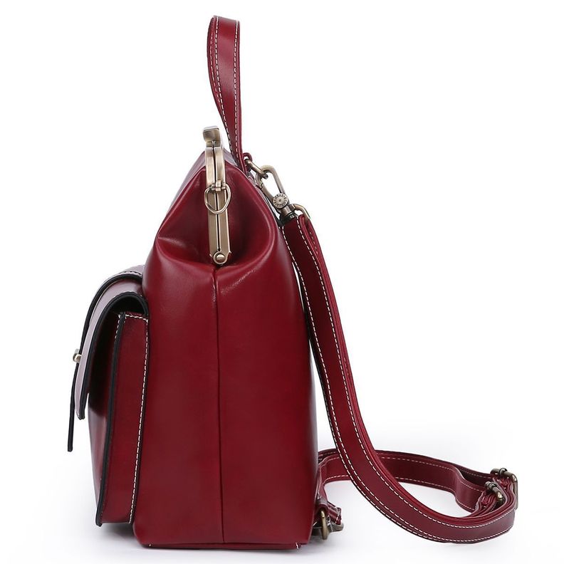Ecosusi Mochila & bolso casual SHORTY - burdeo-3