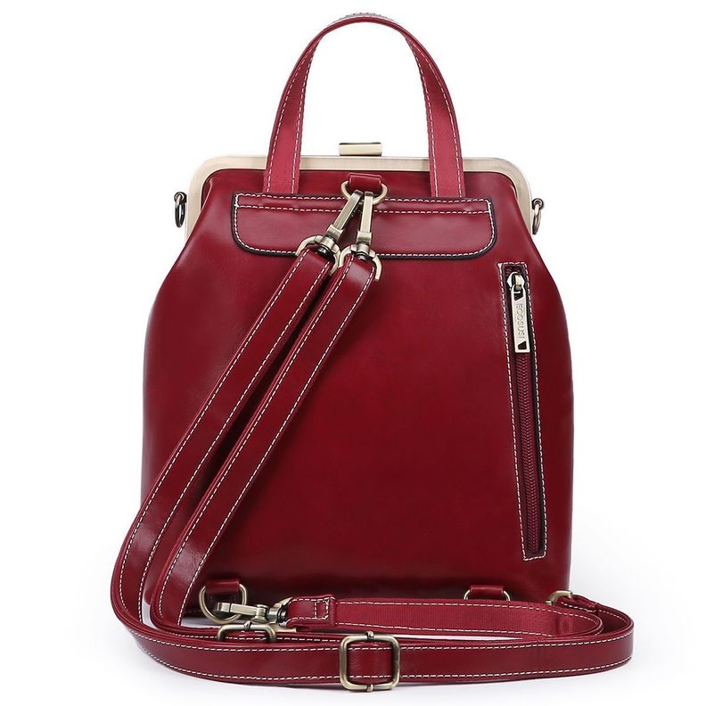 Ecosusi Mochila & bolso casual SHORTY - burdeo-1