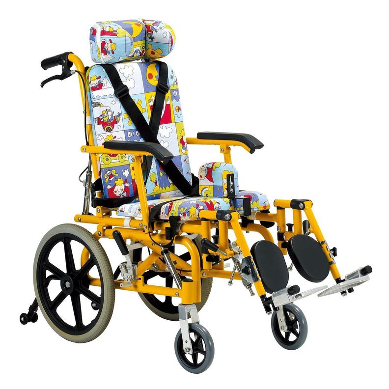 Silla de Ruedas Reclinable Infantil-0