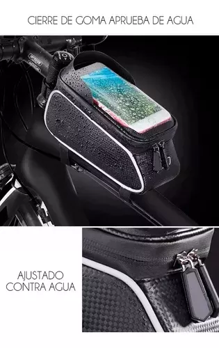 Bolso Porta Celular Para Bicicleta Impermeable-4
