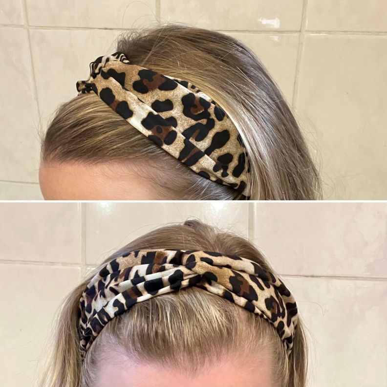  Cintillo Turbante Animal Print Diadema Leopardo-2