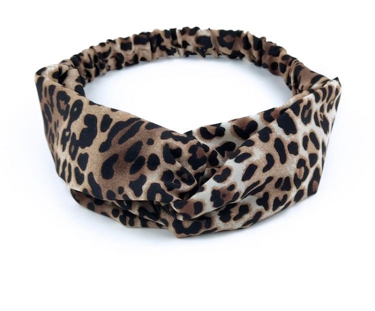  Cintillo Turbante Animal Print Diadema Leopardo-0