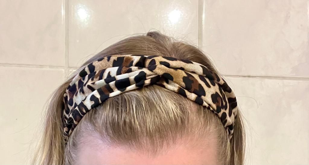  Cintillo Turbante Animal Print Diadema Leopardo-1