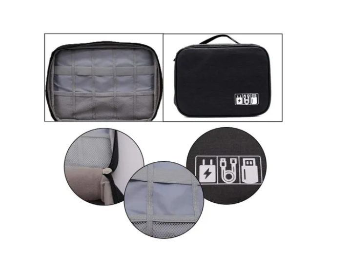 Bolso Organizador De Cables Y Accesorios Usb de Viaje-2