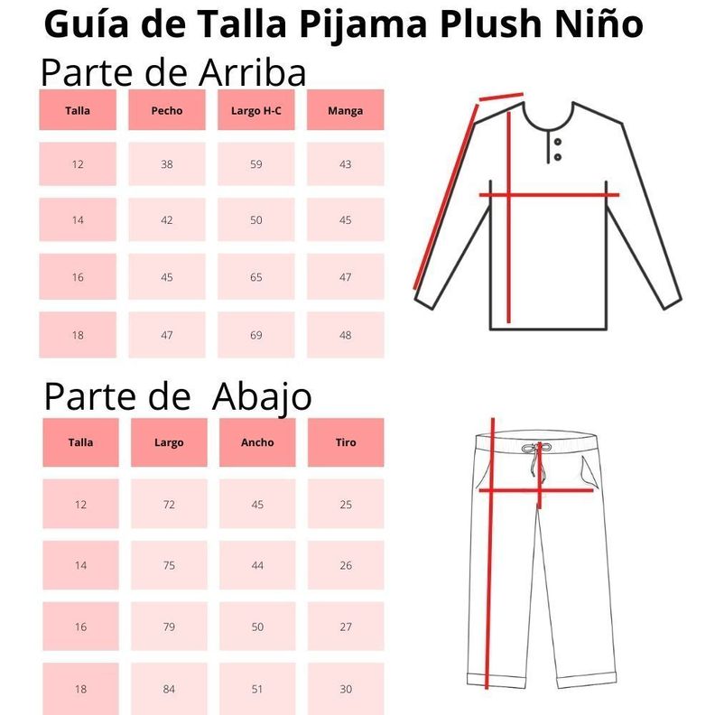 Pijama  Plush OSO Niño-2