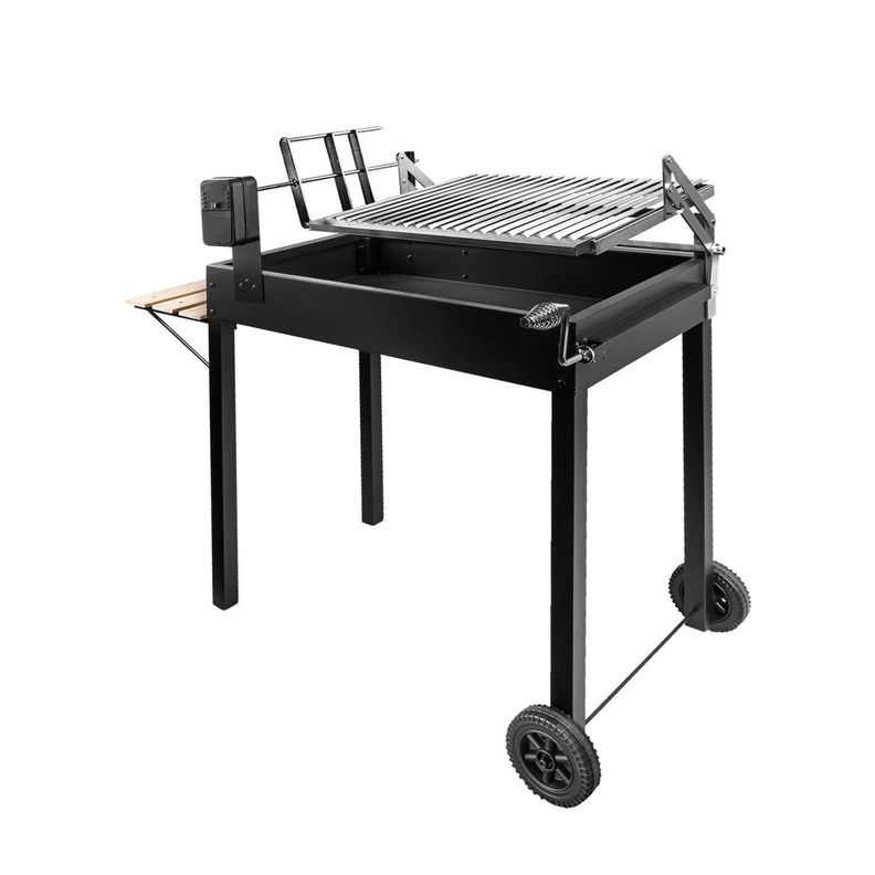 Parrilla Magallánica Rectangular 2 en 1-0