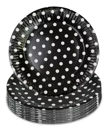 10 Platos Cumpleaños Platos De Cumpleaños Desechables 23cm -1
