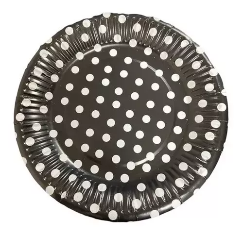 10 Platos Cumpleaños Platos De Cumpleaños Desechables 23cm -0