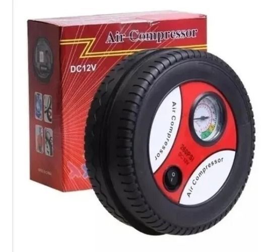 Inflador De Llanta Portátil Mini Compresor De Aire 12v-0