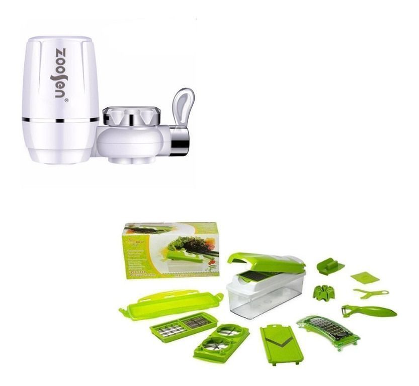 Filtro Purificador De Agua + Cortador De Verduras-0